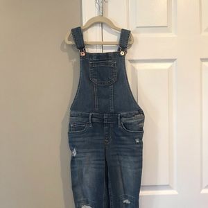 Abercrombie kids denim overalls